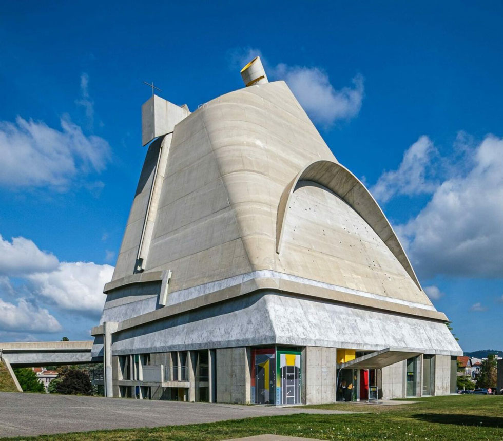 Église Saint Pierre le Corbusier Fiminy